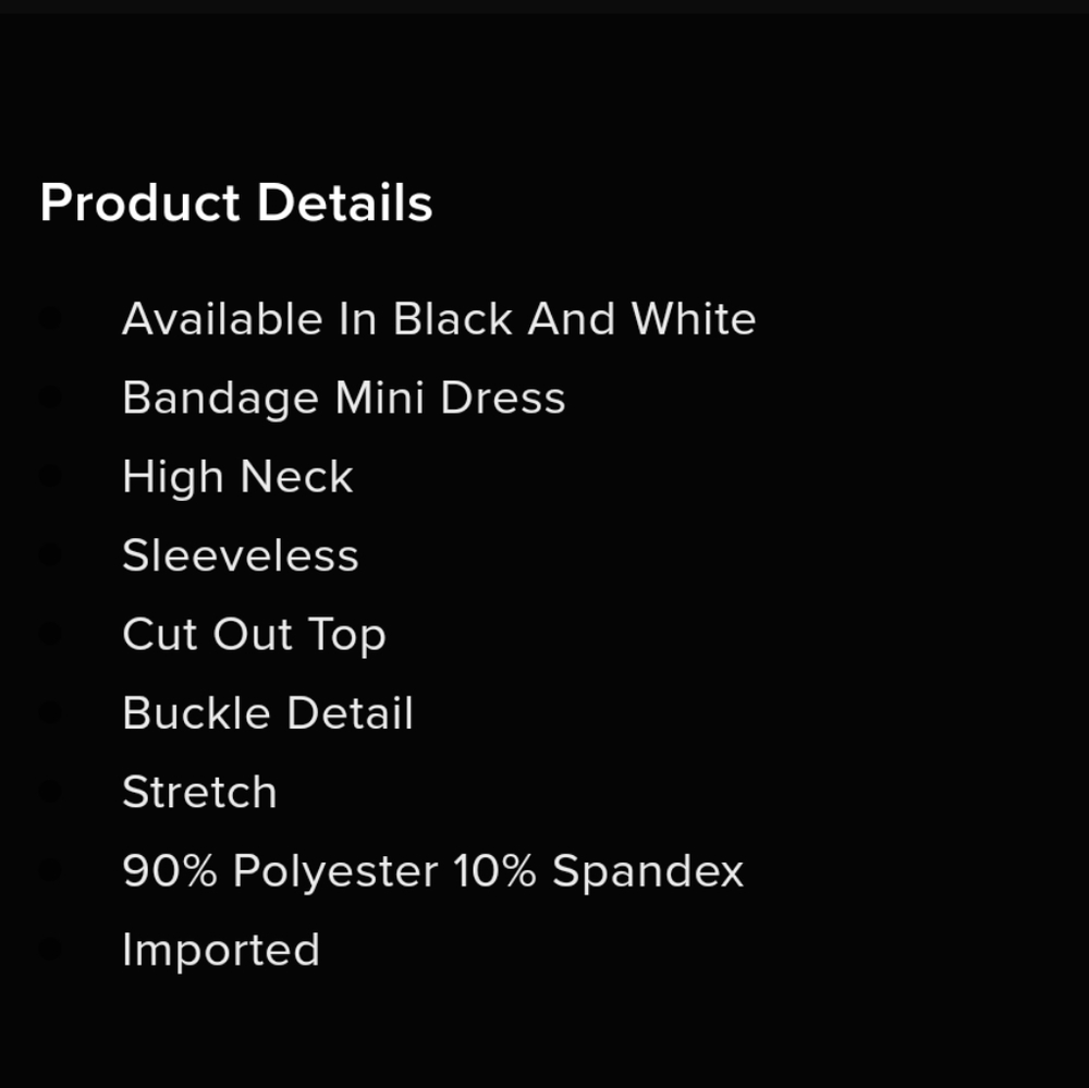 ☆ SOLD ☆ Fashion Nova: Kimberly Bandage Dress - Picture 10 of 10